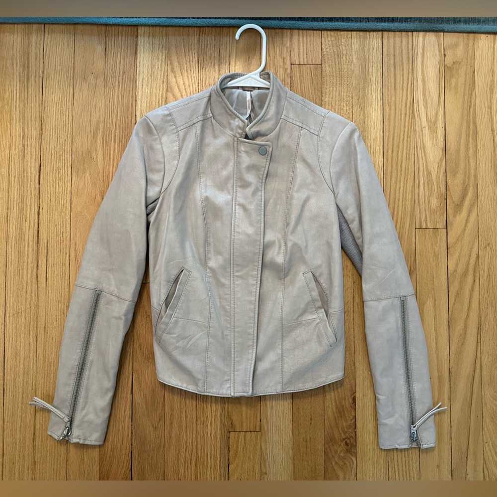Free People Faux Leather Jacket